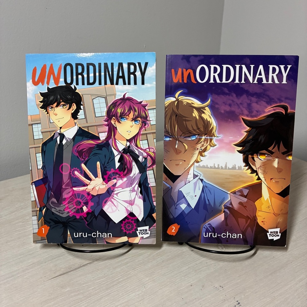 WebToon UnOrdinary Vol 1 2 Manga Set By Uru-chan PB 2023 2024 Fantasy
